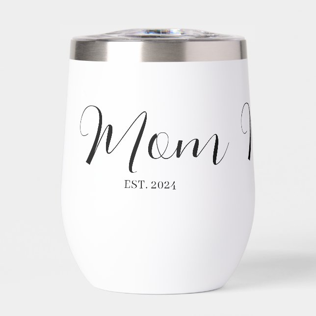 Mom Established Script and Year Custom (Front)