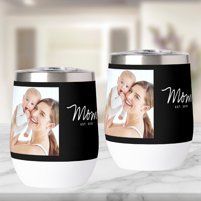 Mom Established Script Black Photo (Creator Uploaded)