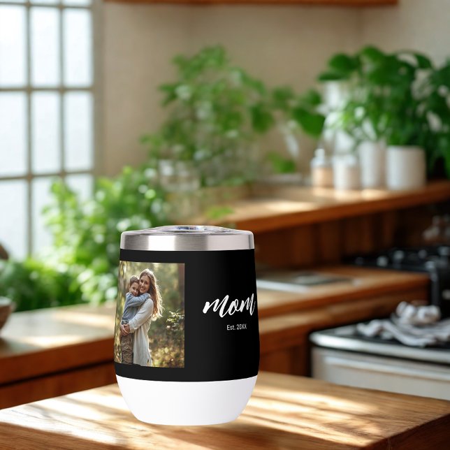 Mom Established Script Black Photo (Creator Uploaded)
