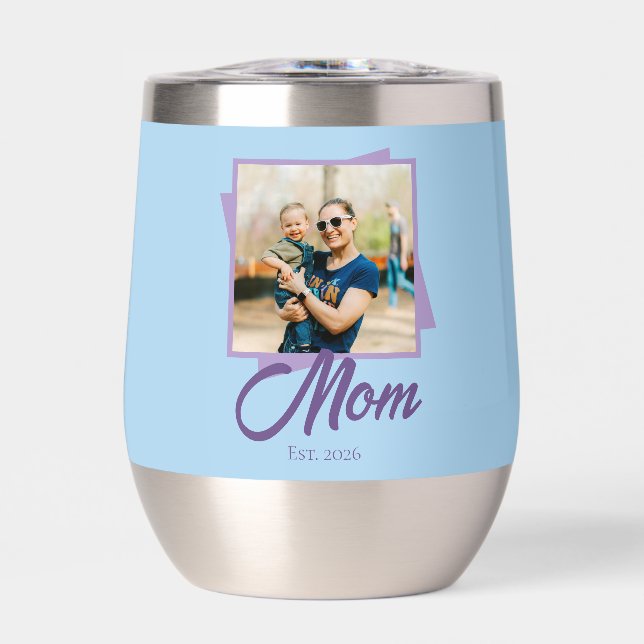 Mom Established Year with Photo (Front)