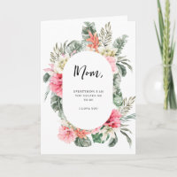 Mom Everything I Am | Floral Mother's Day