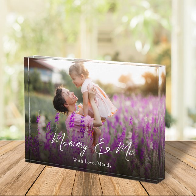 Mom Family Quote Photo Typography Script Block (Creator Uploaded)