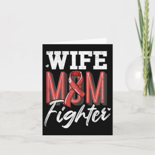 Mom Fighter Brain Aneurysm Awareness Support Graph Card