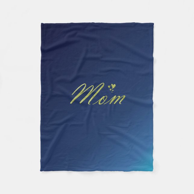 mom fleece blanket (Front)