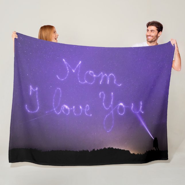 Mom Fleece Blanket (In Situ)