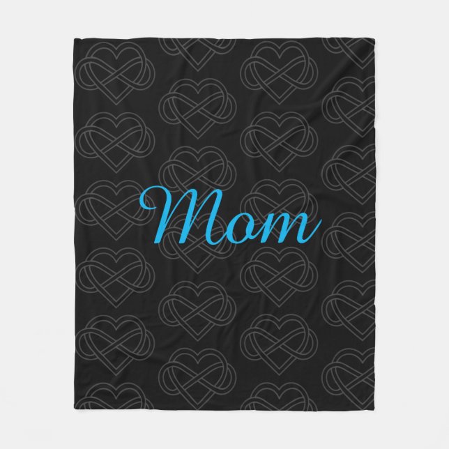 Mom Fleece Blanket (Front)
