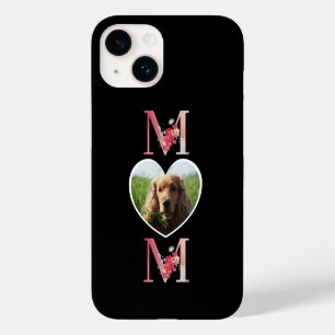 Mom Floral heart photo from the dog Case-Mate iPhone 14 Case