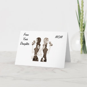 MOM FROM DAUGHTER ON 40th Card