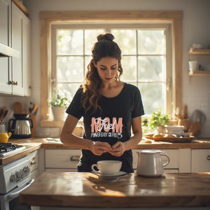 Mom Fuel – Powered by Coffee Funny Mom Mug Tri-Blend Shirt