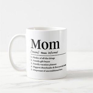 Mom funny definition coffee mug