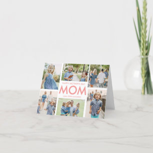 Mom Gallery Mother's Day Birthday Custom Colour Card