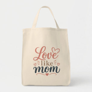 Mom Gift Tote Bag Love Like Mom Mothers Day