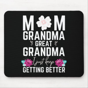Mom Grandma Great-grandma Christmas Gifts Birthday Mouse Pad