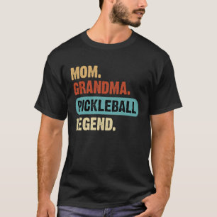 Mom Grandma Pickleball Legend Retro Vintage Mother T-Shirt