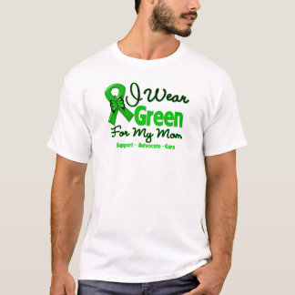 Mom - Green Awareness Ribbon T-Shirt