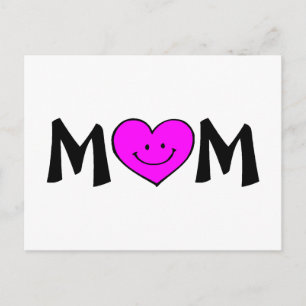 Mom Happy Face Postcard