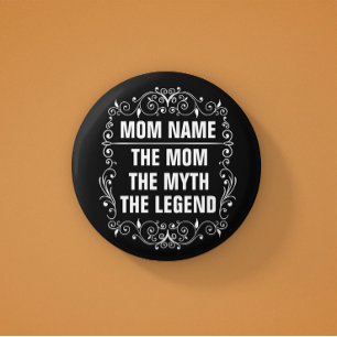 Mom Happy Mother’s Day 1 Inch Round Button