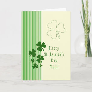 Mom Happy St. Patrick's Day Card