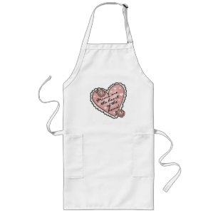 Mom Heart of the Home Long Apron