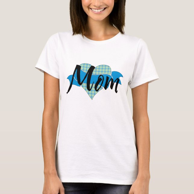 Mom - Heart T-Shirt (Front)