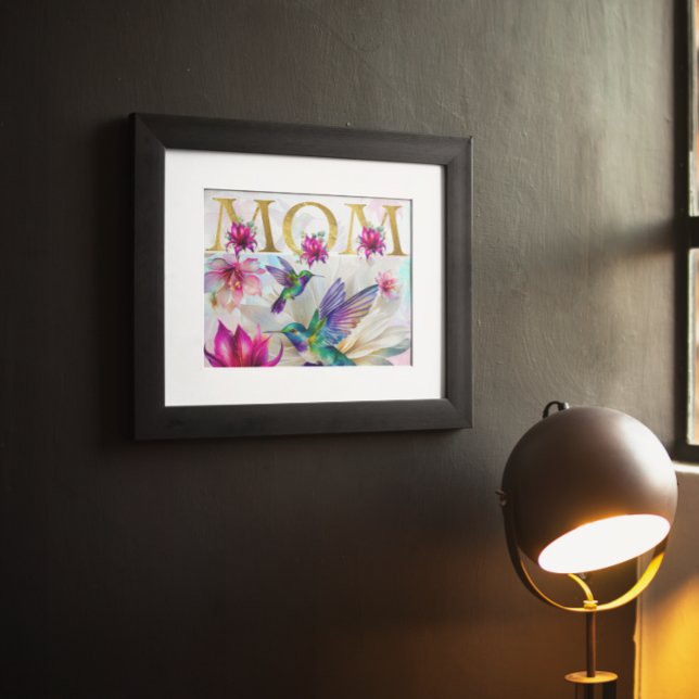 Mom Hummingbird  Poster (Creator Uploaded)