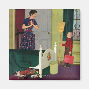 Mom, I Cleaned My Room! Magnet