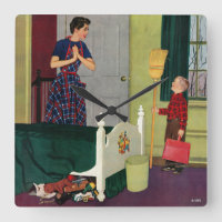 Mom, I Cleaned My Room!