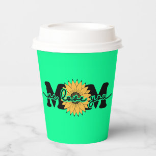 Mom I Love You - Mother's Day  Paper Cups