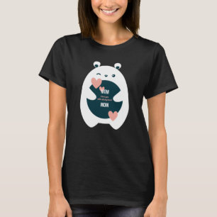 Mom, I Love You With All My Heart-Sweet Valentine T-Shirt