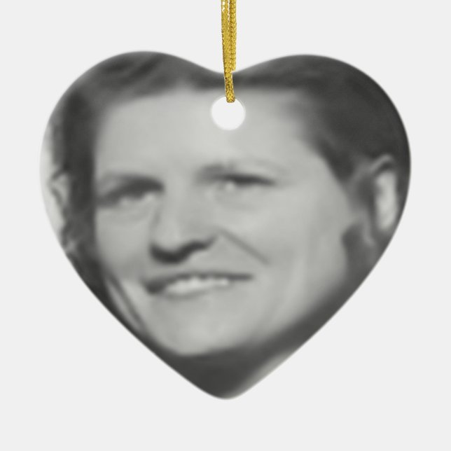 Mom In Memory Ceramic Ornament (Front)