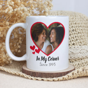 Mom - In My Corner - 2 Photo Coffee Mug
