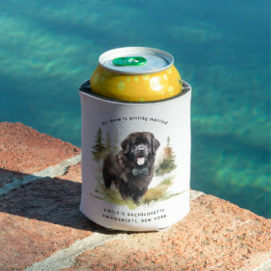 Mom is Getting Married   Dog Portrait Can Cooler