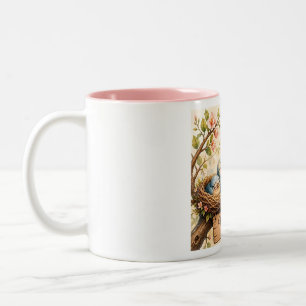 Mom Is Home Bird Mug Cute Gift for Mom