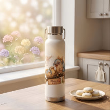 Mom Is Home Bird Water Bottle Cute Gift