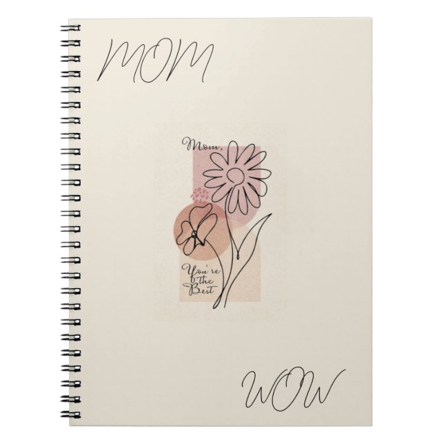  Mom is Just a Reflection at Wow Notebook (Front)