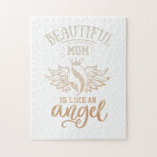 mom is like an angle jigsaw puzzle