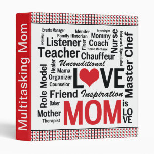 MOM is LOVE - Multitasking Mother Binder