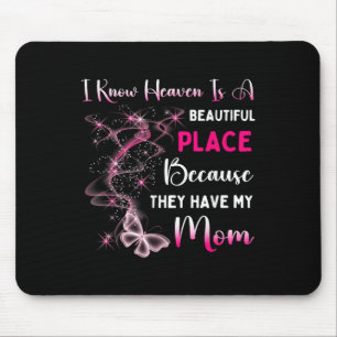 Mom Is My Guardian-angel In Heaven Memorial Day Mouse Pad