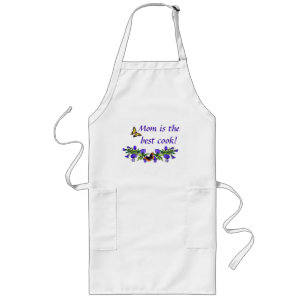 Mom Is The Best Cook! Long Apron