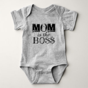 Mom is the boss baby bodysuit