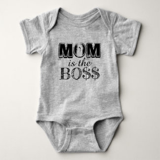 Mom is the boss baby bodysuit