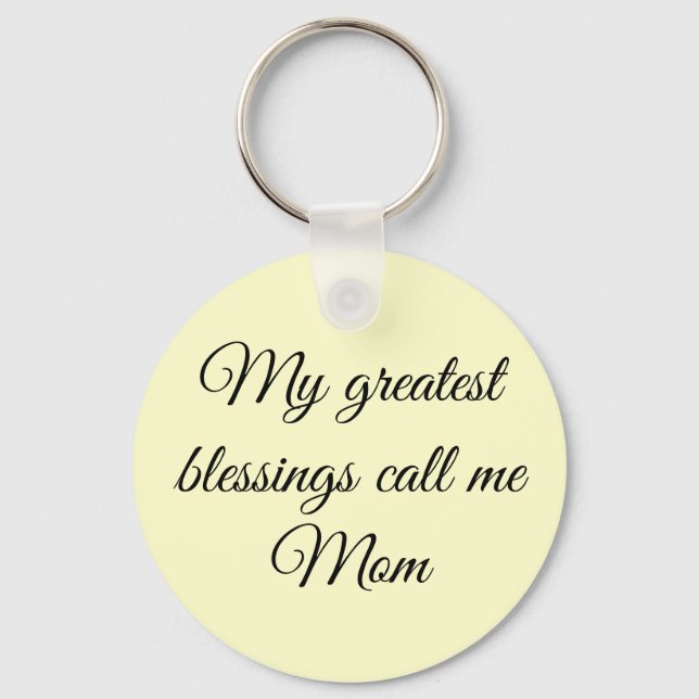 Mom  keychain (Front)