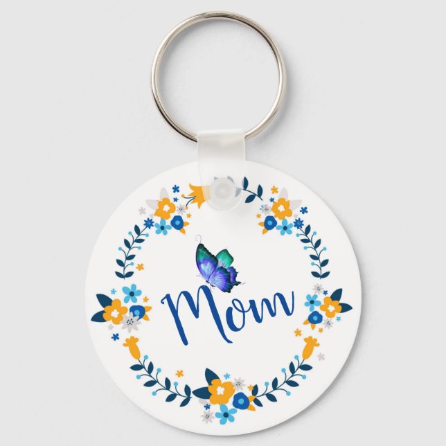 Mom Keychain (Front)