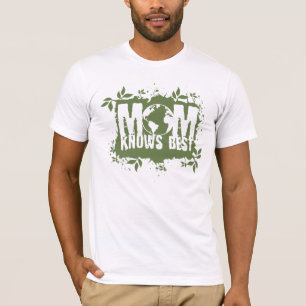 Mom Knows Best Organic Planet T-Shirts
