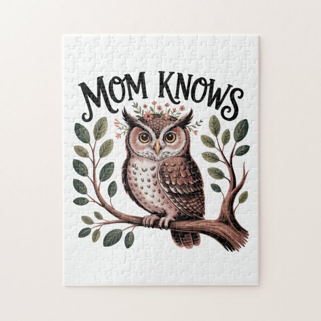 Mom Knows﻿ Jigsaw Puzzle (Vertical)