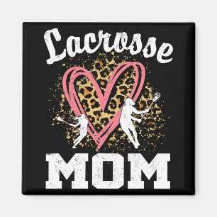 Mom Leopard Heart Matching Mothers Day Magnet