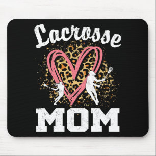 Mom Leopard Heart Matching Mothers Day Mouse Pad