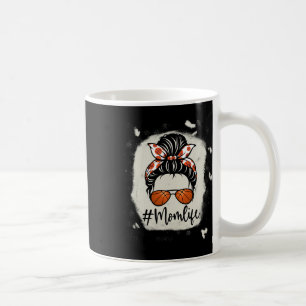 Mom Life Bysketbyll Bleached Bysketbyll Mother Coffee Mug