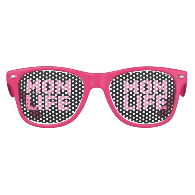 MOM LIFE FUNNY NOVELTY Party Lunettes de soleil (Devant)