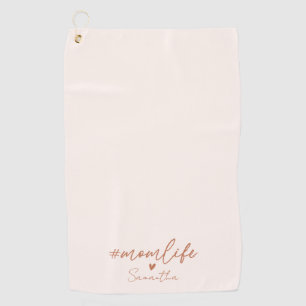 Mom Life Golf Towel